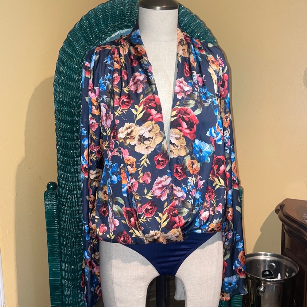 Studio F floral bodysuit